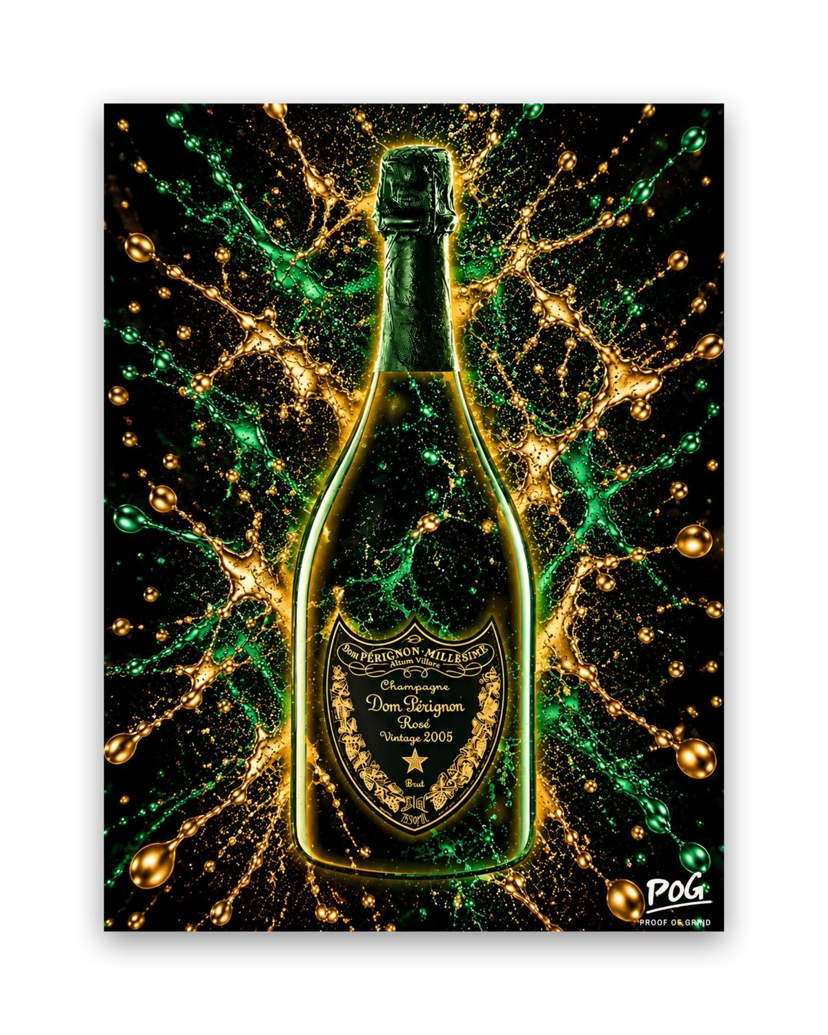 Vier de winst – 15×20 cm – Zonder lijst