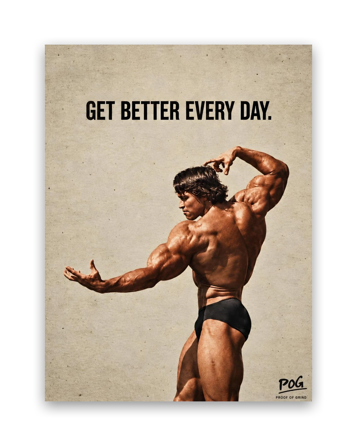 Get Better Every Day – 15×20 cm – Zonder lijst