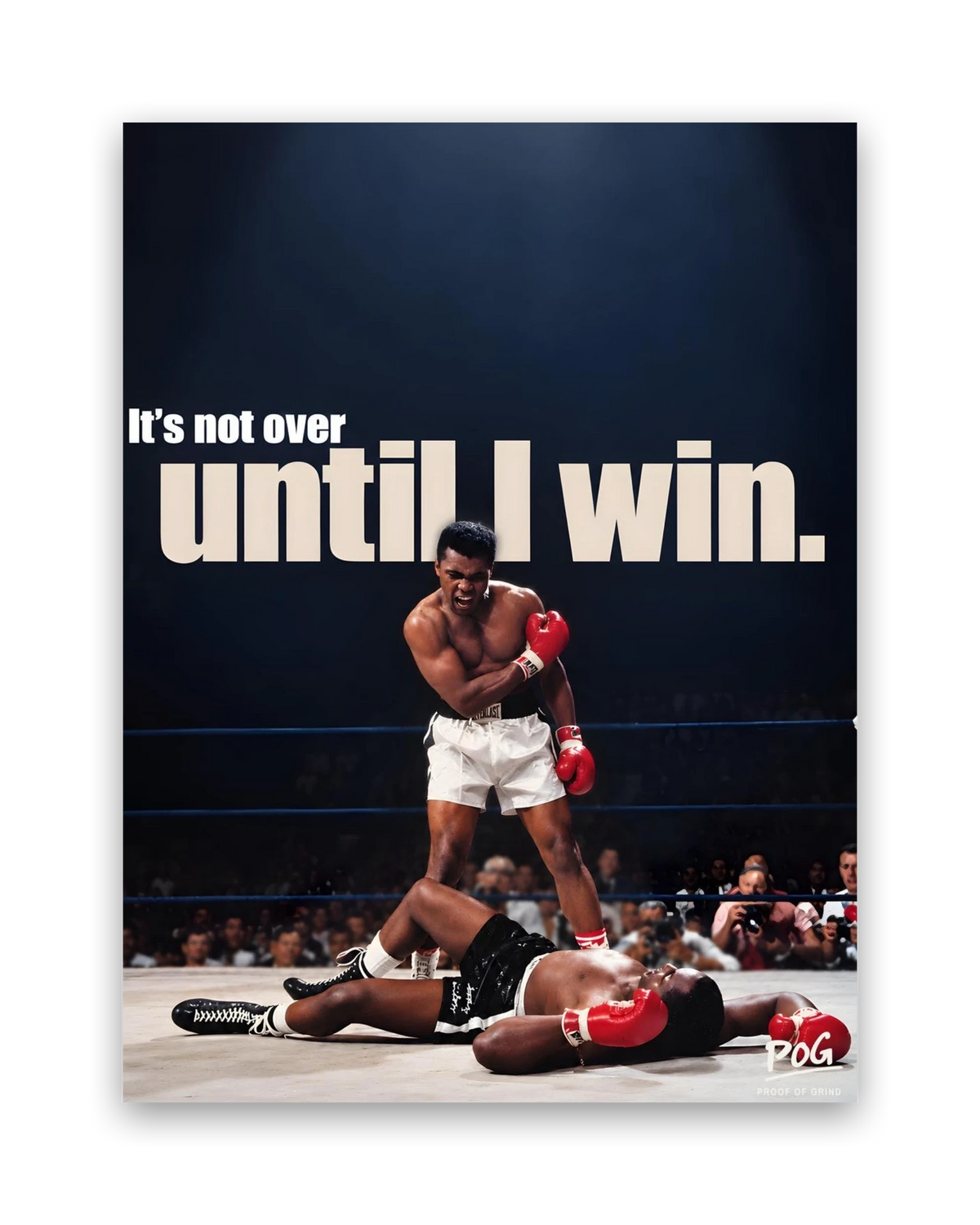 Until I Win – 15×20 cm – Zonder lijst