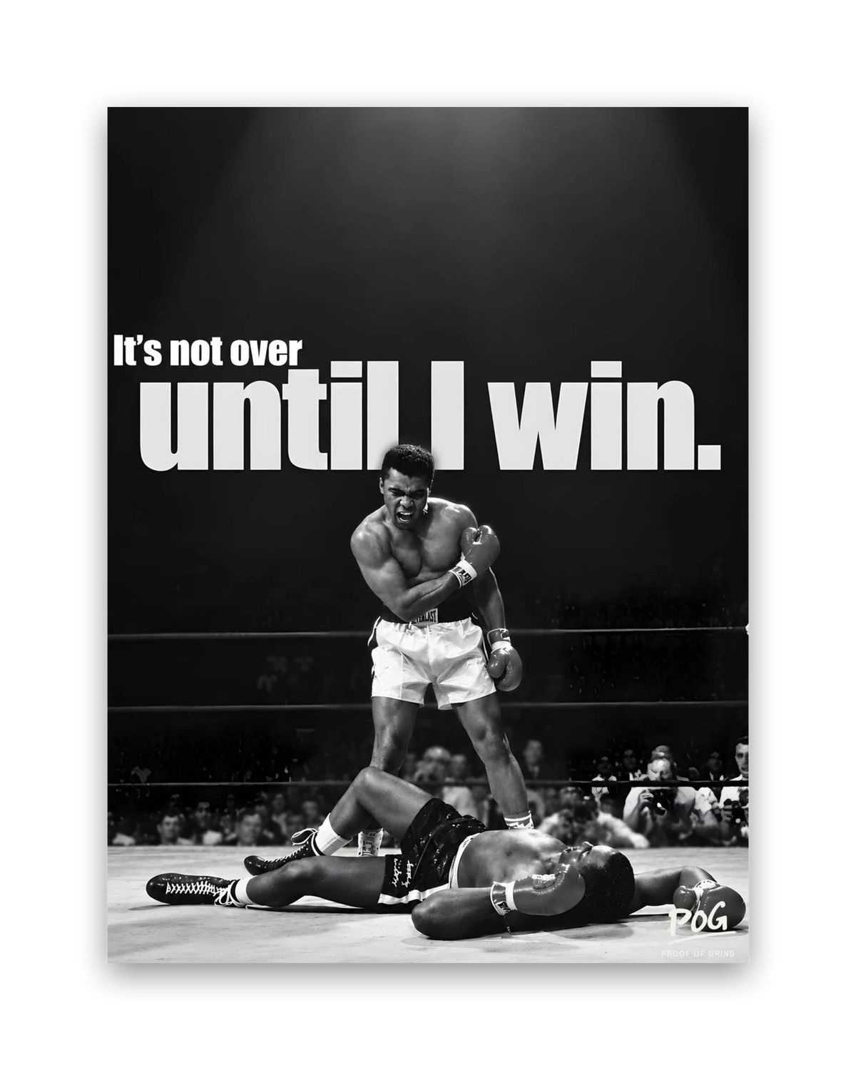 Until I Win – 15×20 cm – Zonder lijst