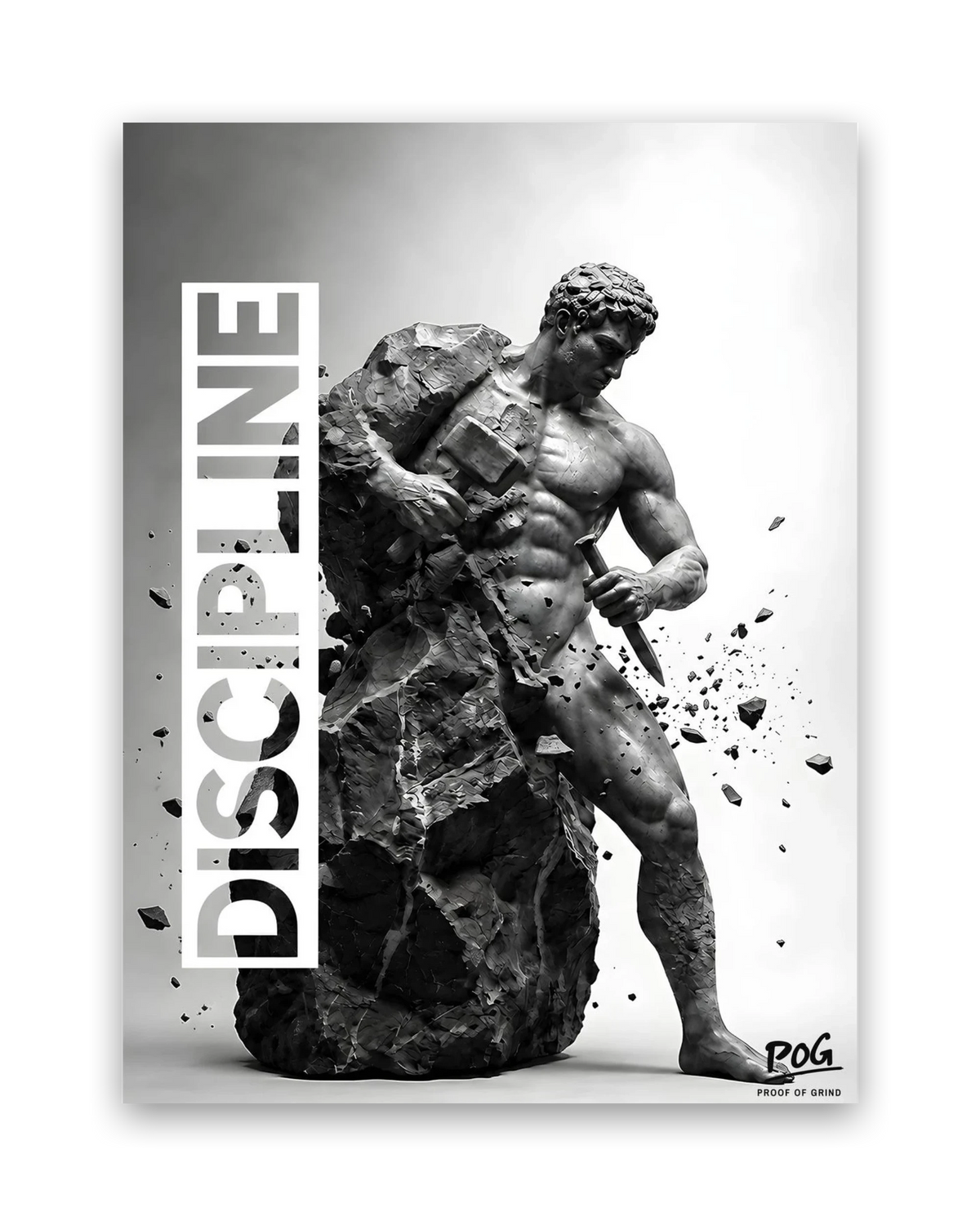 Discipline – 15×20 cm – Zonder lijst
