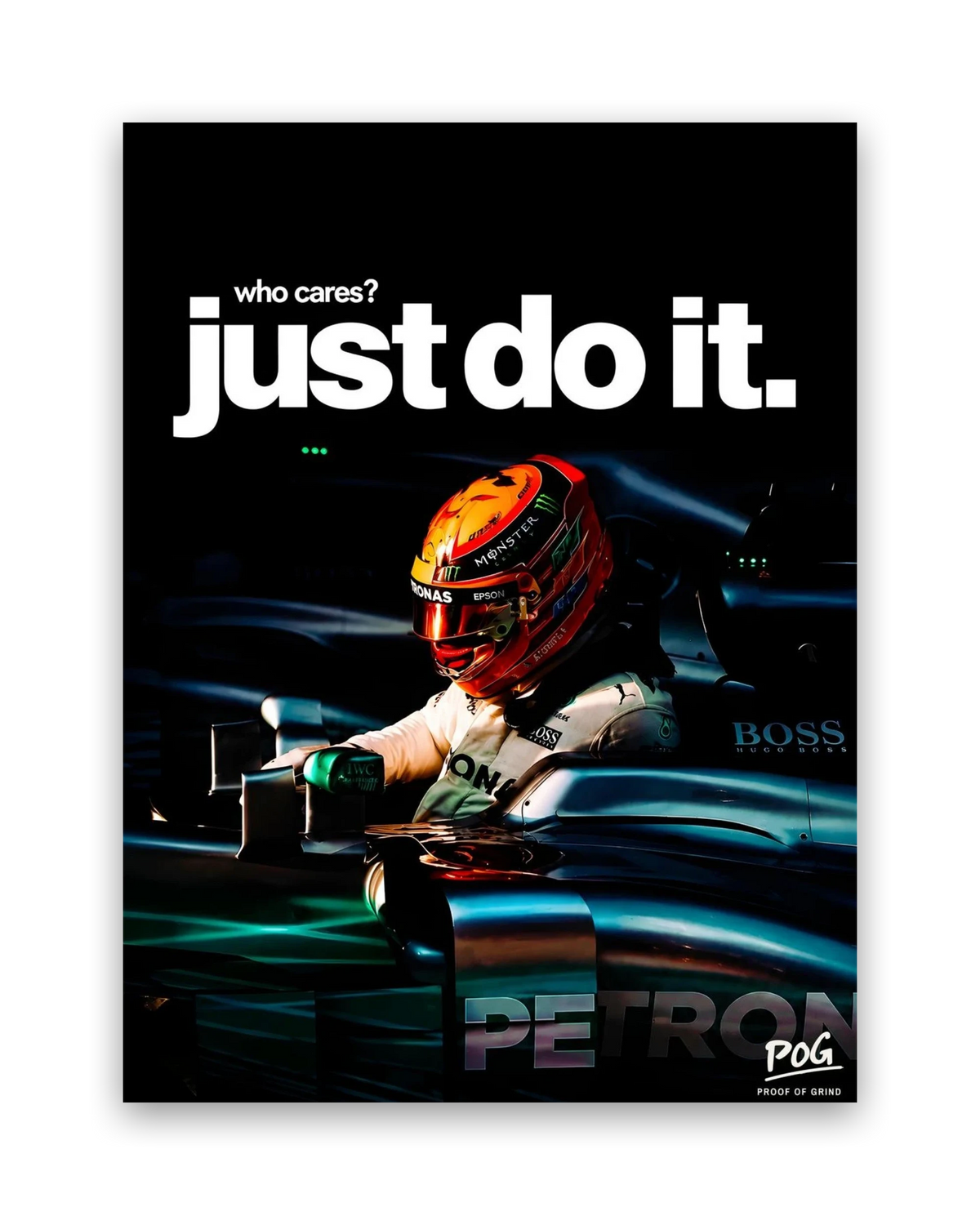Just Do It – 15×20 cm – Zonder lijst