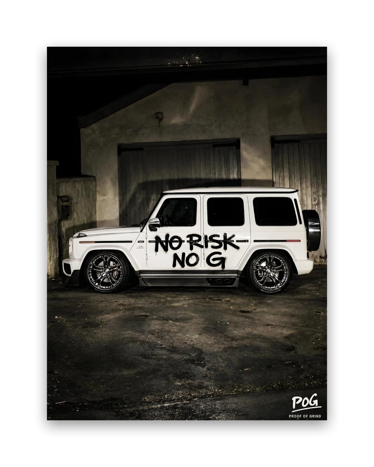 No Risk No G – 15×20 cm – Zonder lijst