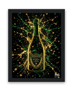Champagne – 15×20 cm – Zwart