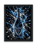 Vier de winst – 15×20 cm – Zwart