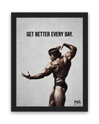 Get Better Every Day – 15×20 cm – Zwart