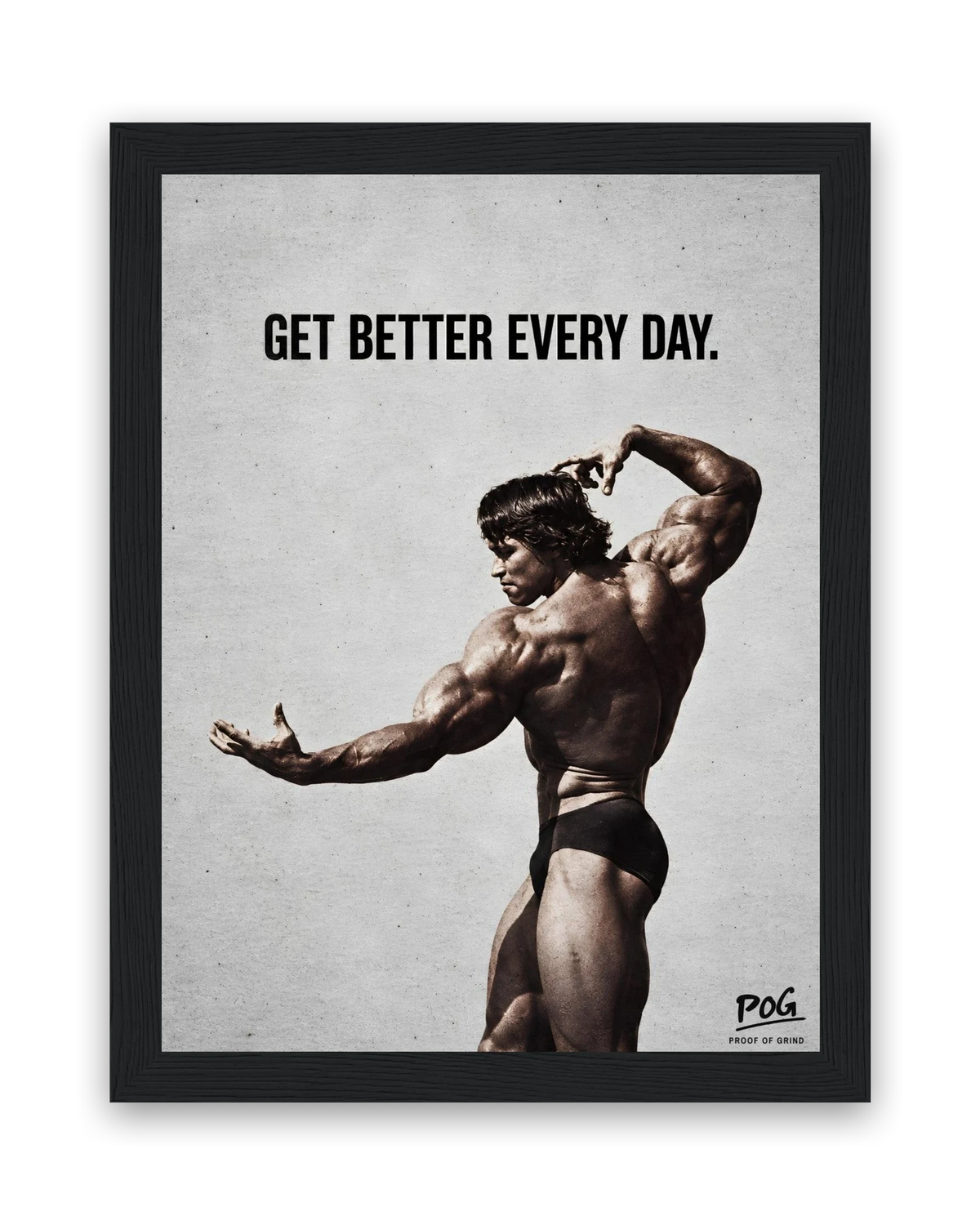 Get Better Every Day – 15×20 cm – Zwart