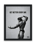 Get Better Every Day – 15×20 cm – Zwart