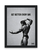 Get Better Every Day – 15×20 cm – Zwart