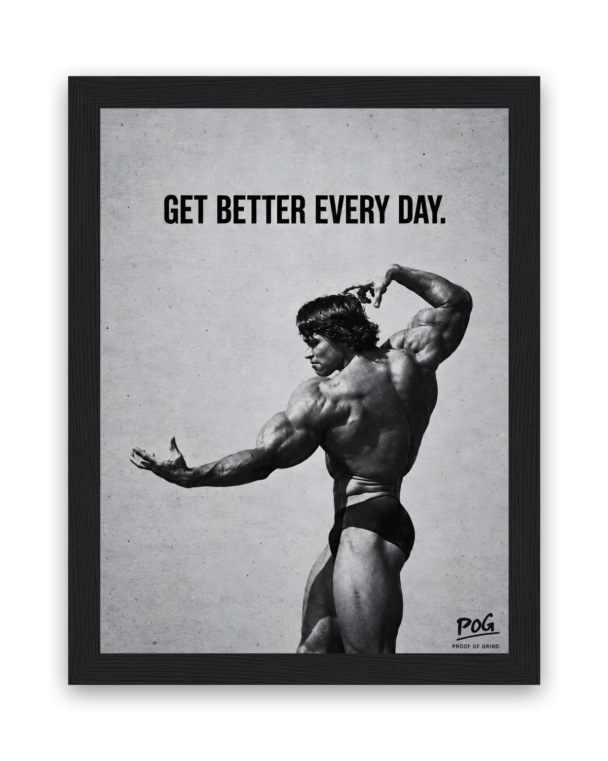 Get Better Every Day – 15×20 cm – Zwart