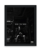 You Vs You – 15×20 cm – Zwart