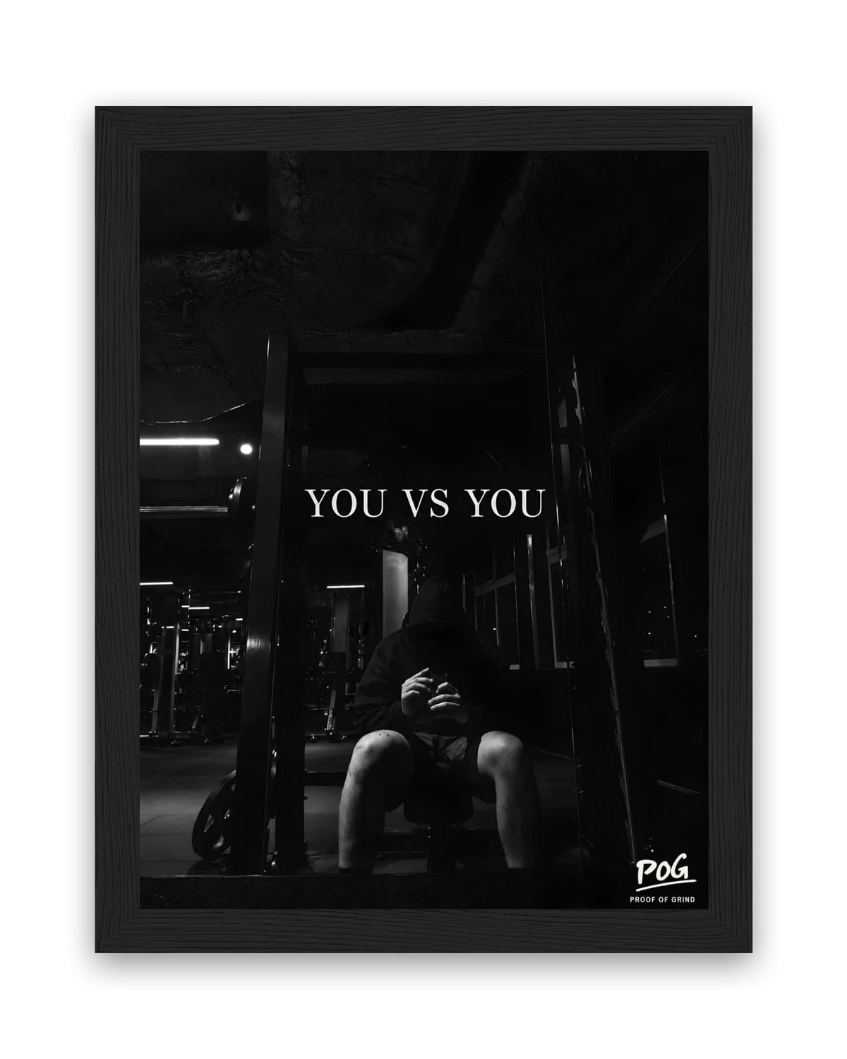 You Vs You – 15×20 cm – Zwart