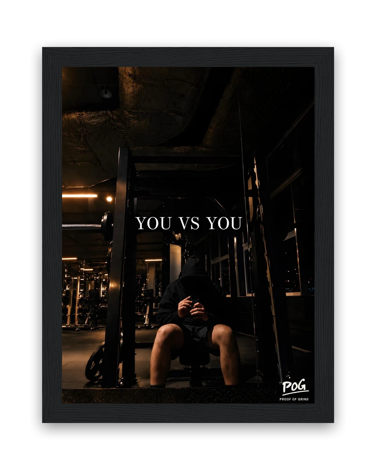 You Vs You – 15×20 cm – Zwart