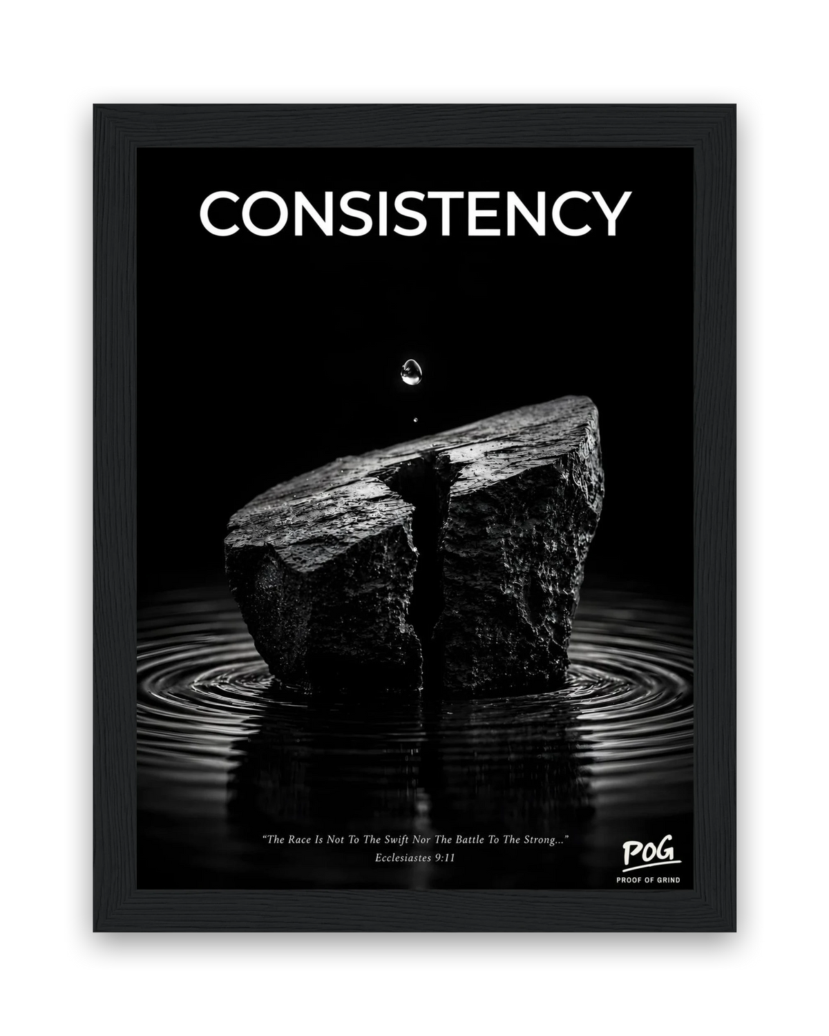 Consistency – 15×20 cm – Zwart