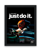 Just Do It – 15×20 cm – Zwart