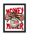 Money Maker – 15×20 cm – Zwart
