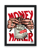 Money Maker – 15×20 cm – Zwart