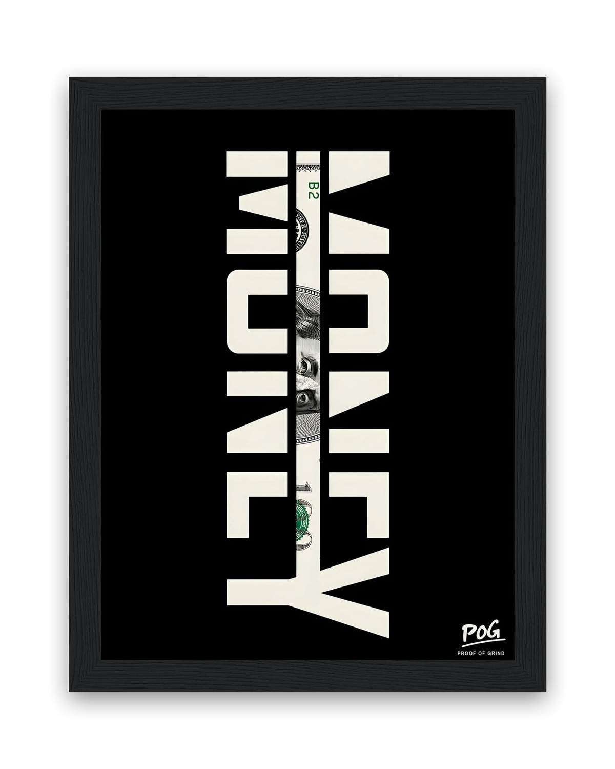 Money – 15×20 cm – Zwart