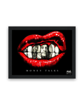 Money Talks – 15×20 cm – Zwart