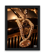 Verdiende luxe – 15×20 cm – Zwart