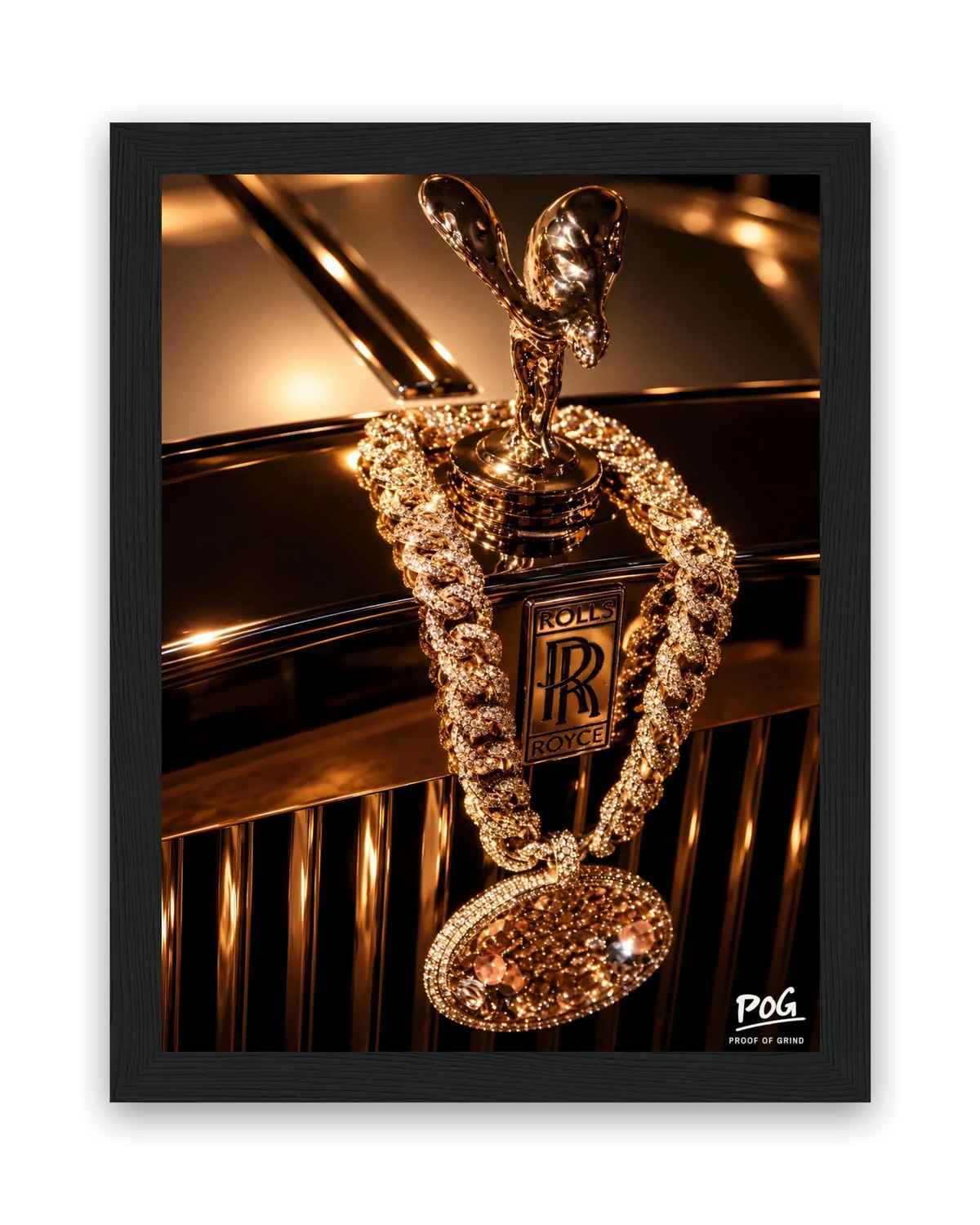 Verdiende luxe – 15×20 cm – Zwart