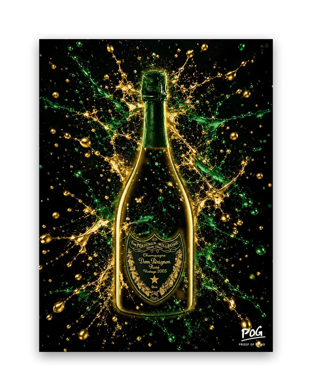 Champagne – 30×40 cm – Zonder lijst