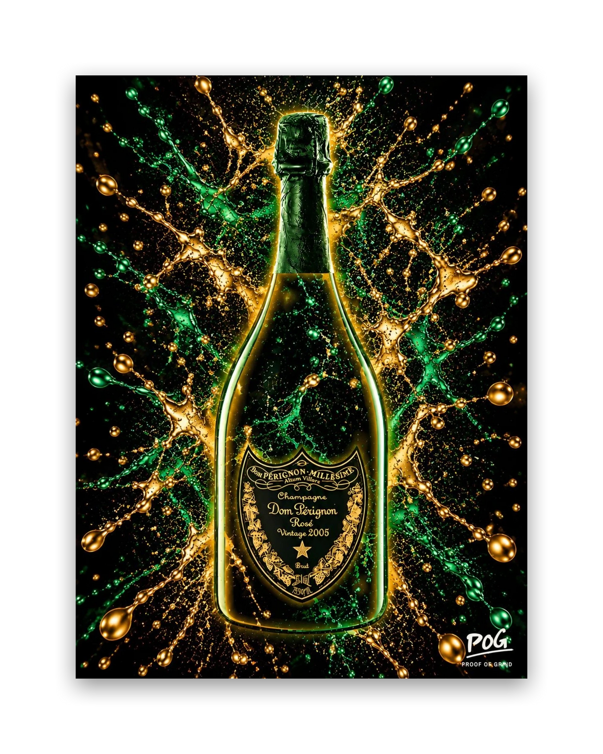 Vier de winst – 30×40 cm – Zonder lijst