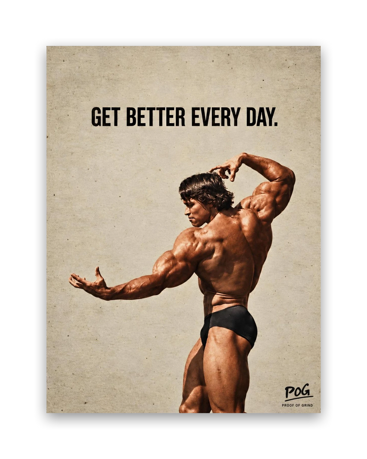 Get Better Every Day – 30×40 cm – Zonder lijst