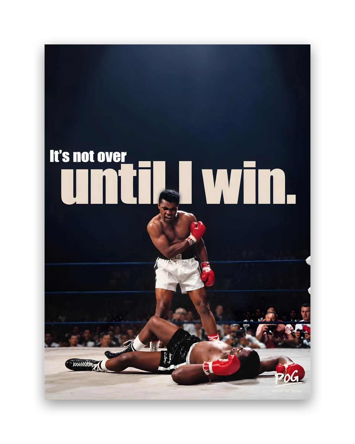 Until I Win – 30×40 cm – Zonder lijst
