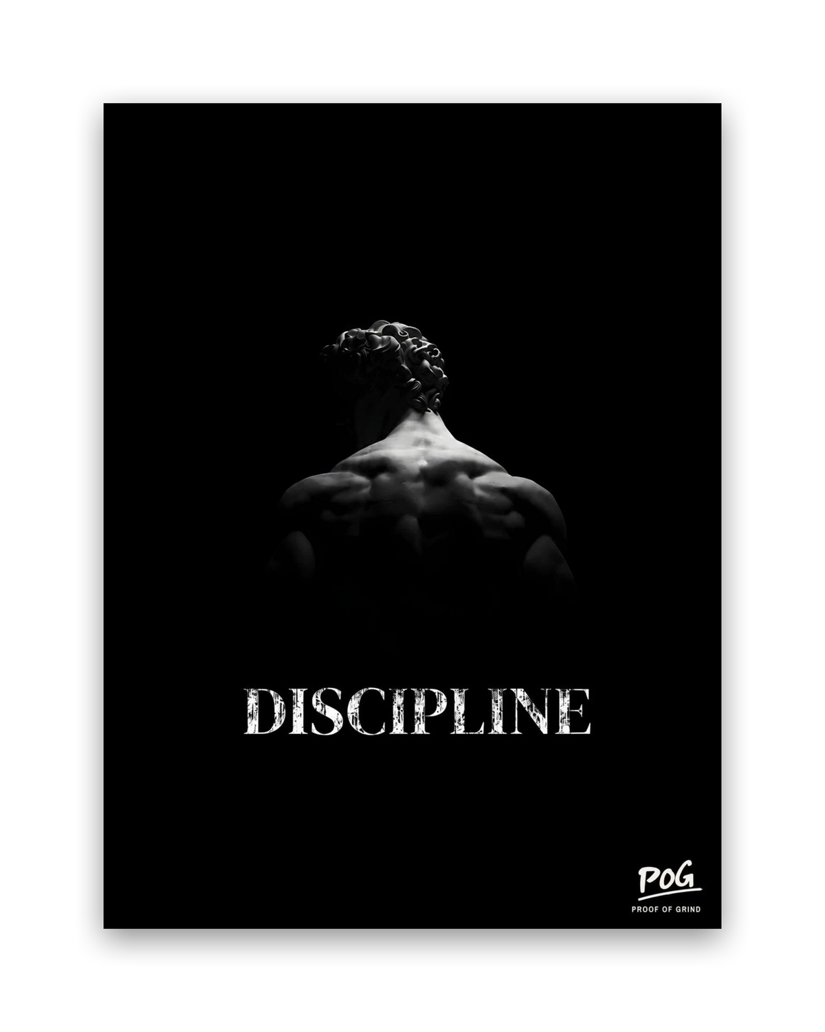 Discipline – 30×40 cm – Zonder lijst