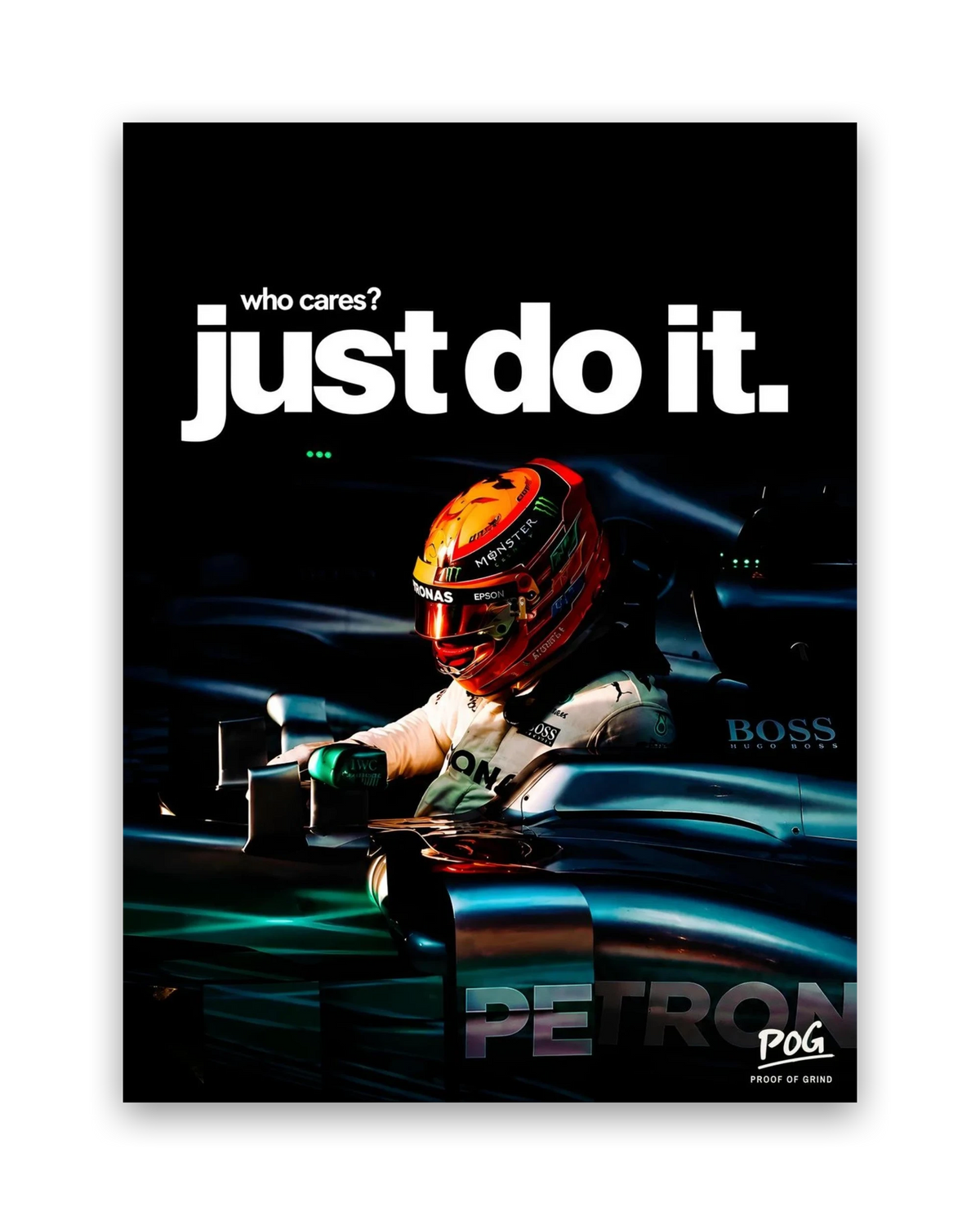 Just Do It – 30×40 cm – Zonder lijst