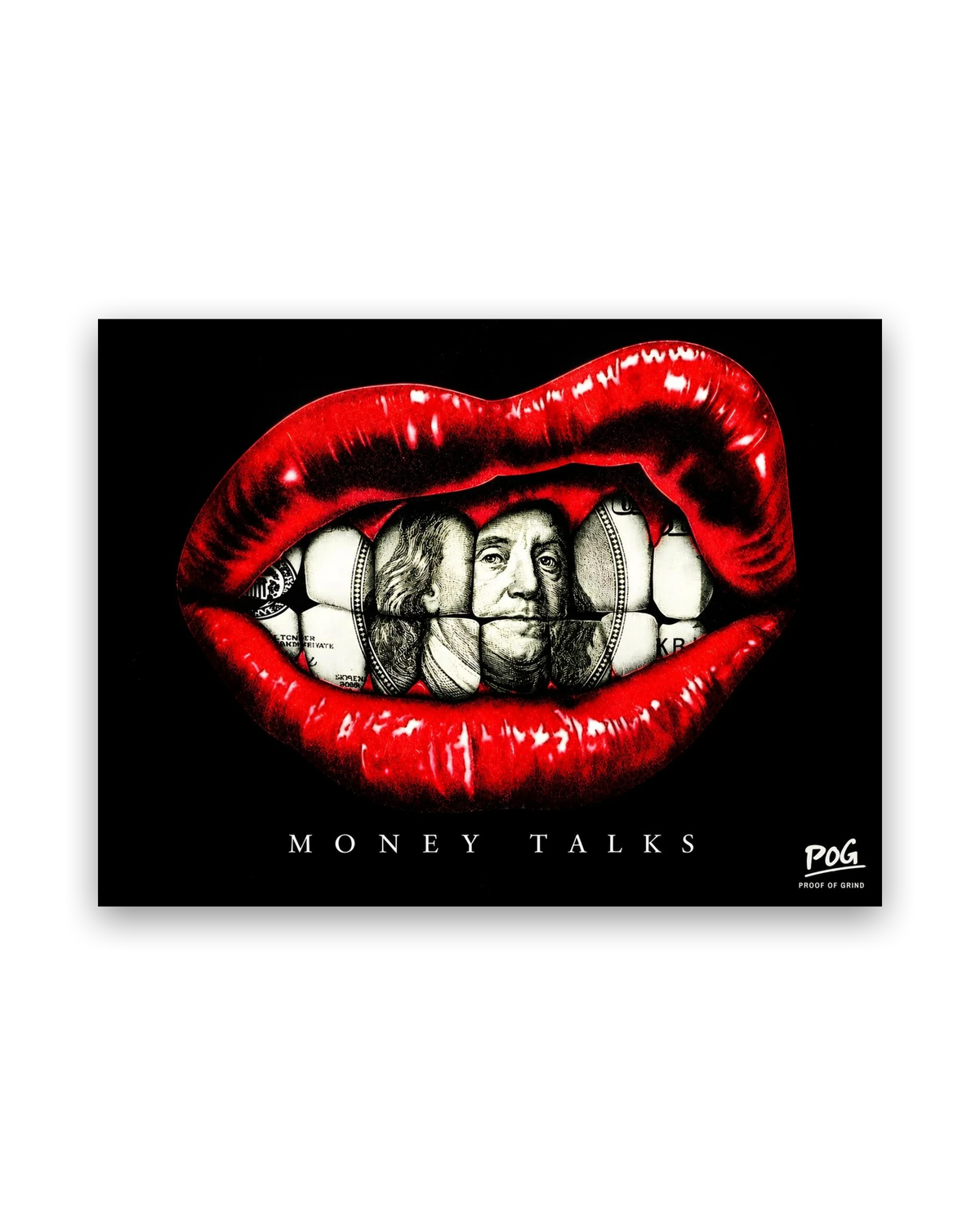 Money Talks – 30×40 cm – Zonder lijst