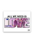 Love – 30×40 cm – Zonder lijst
