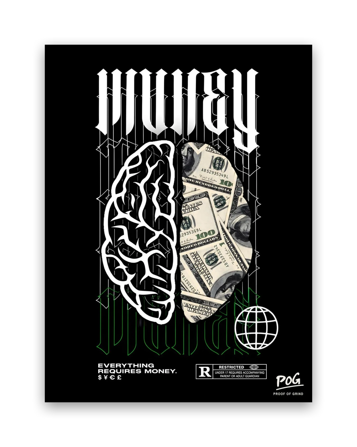 Money – 30×40 cm – Zonder lijst