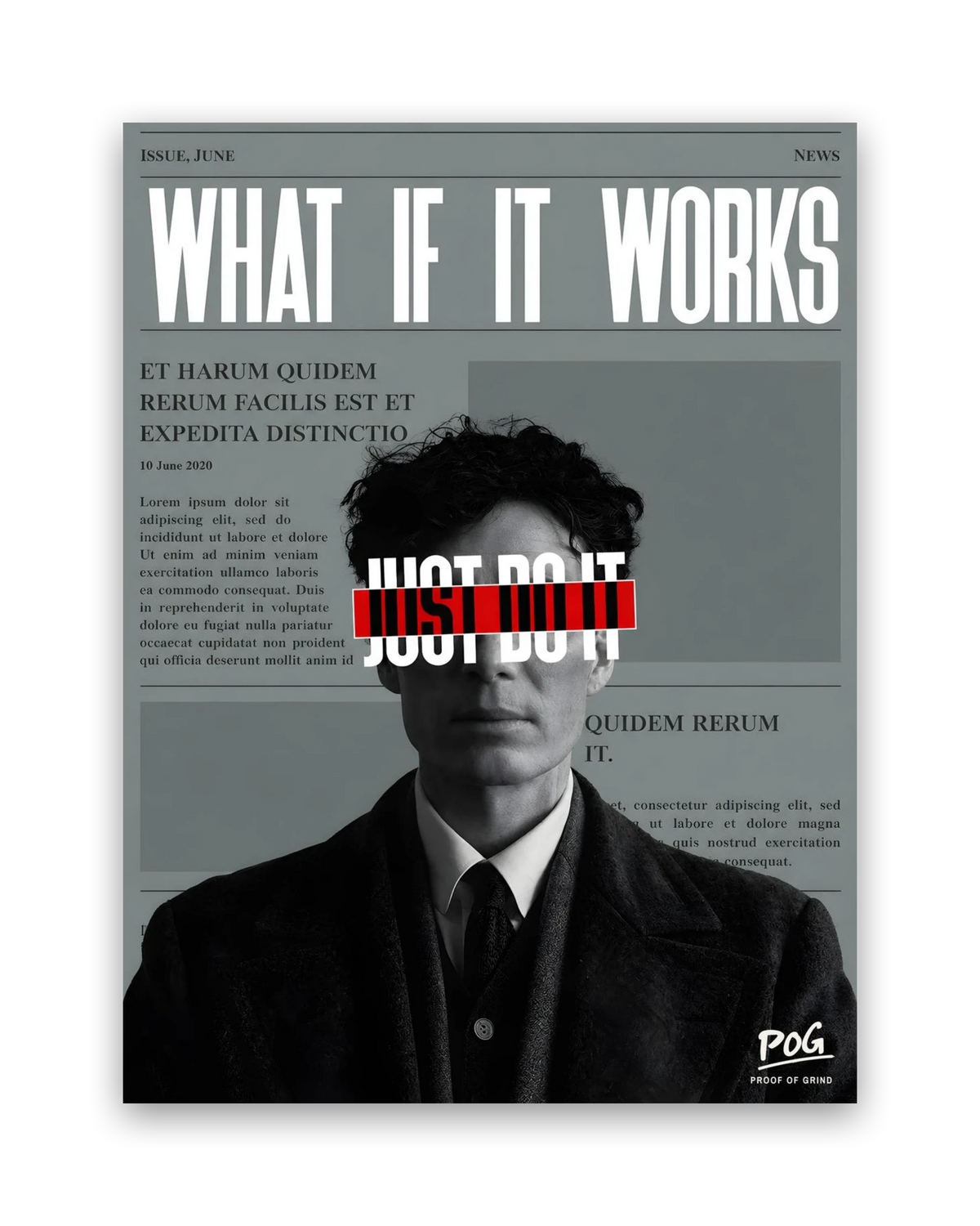 What If It Works – 30×40 cm – Zonder lijst