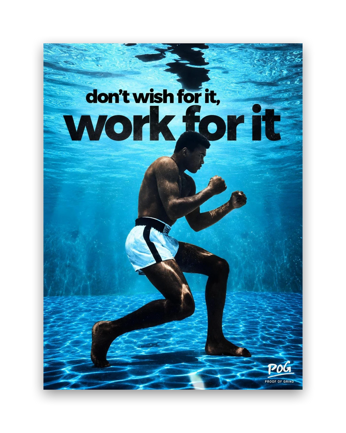 Work For It – 30×40 cm – Zonder lijst