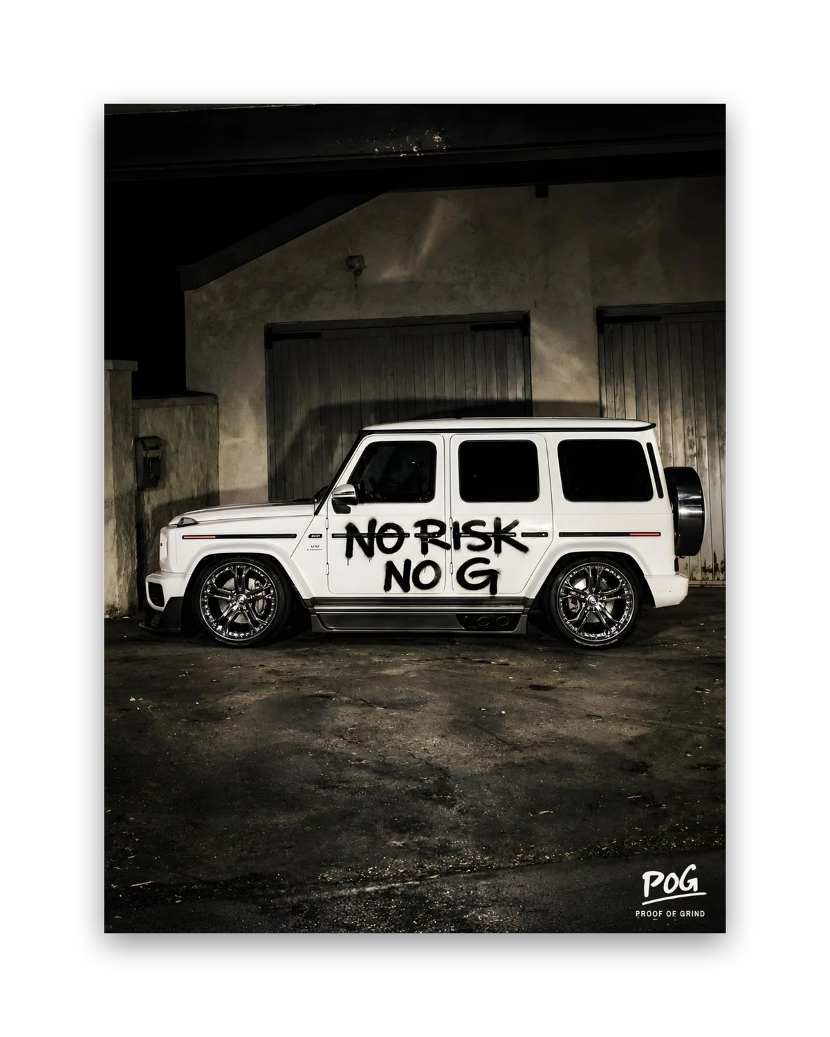 No Risk No G – 30×40 cm – Zonder lijst