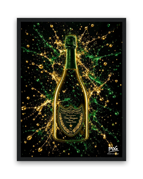 Champagne – 30×40 cm – Zwart
