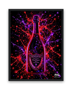 Vier de winst – 30×40 cm – Zwart