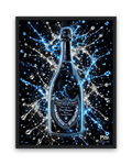 Vier de winst – 30×40 cm – Zwart