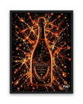 Vier de winst – 30×40 cm – Zwart