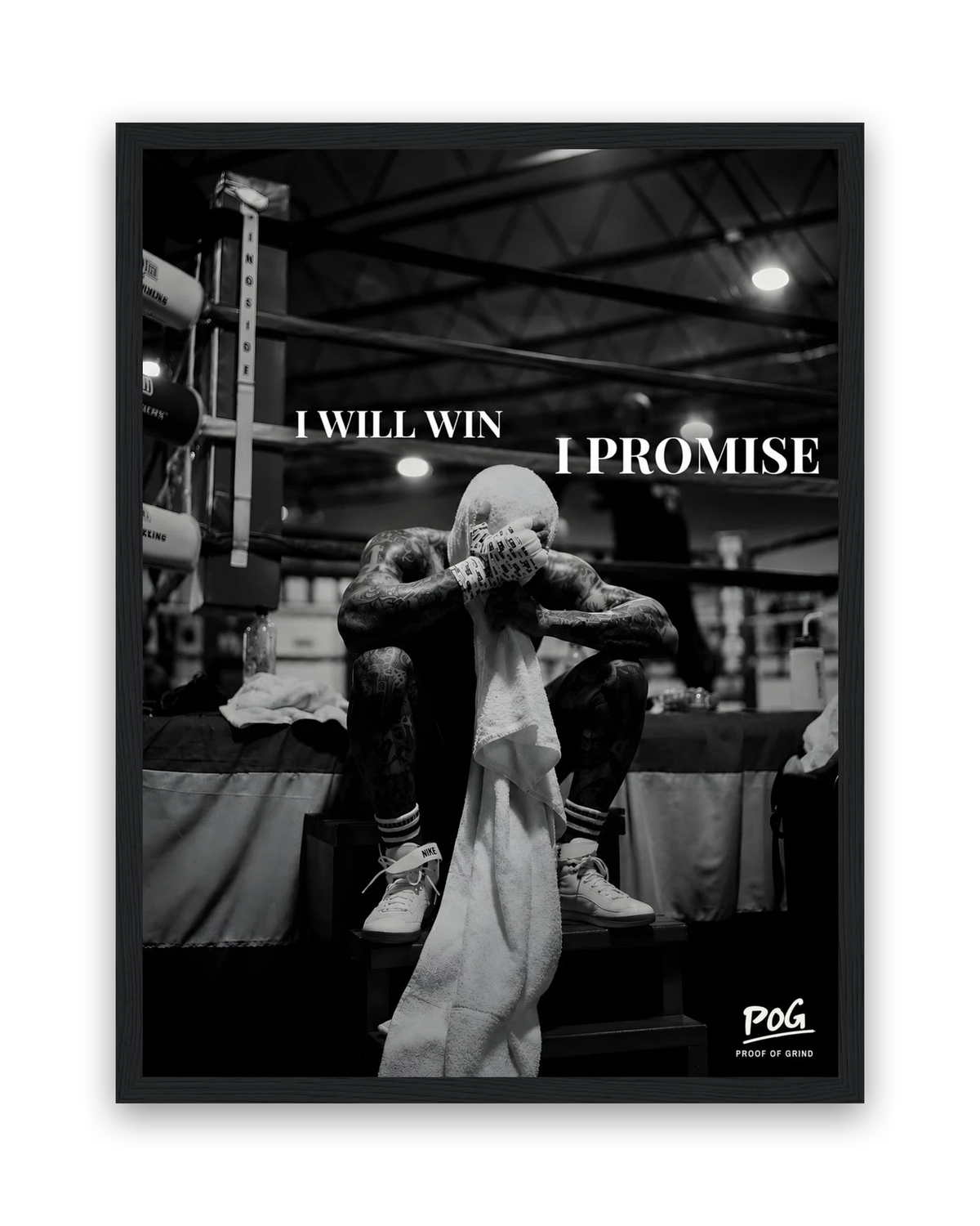 I Promise – 30×40 cm – Zwart