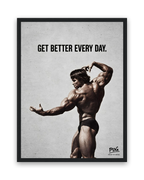Get Better Every Day – 30×40 cm – Zwart