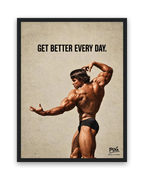 Get Better Every Day – 30×40 cm – Zwart