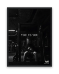 You Vs You – 30×40 cm – Zwart