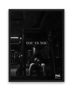 You Vs You – 30×40 cm – Zwart