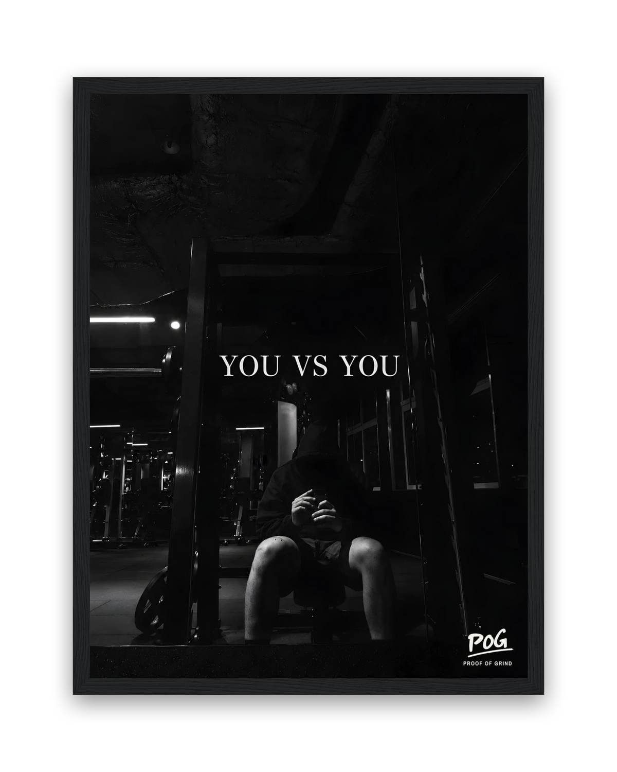 You Vs You – 30×40 cm – Zwart
