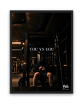 You Vs You – 30×40 cm – Zwart