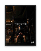 You Vs You – 30×40 cm – Zwart