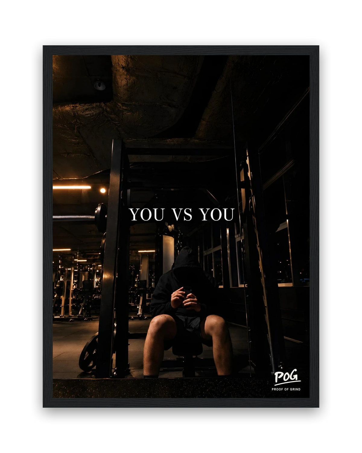You Vs You – 30×40 cm – Zwart